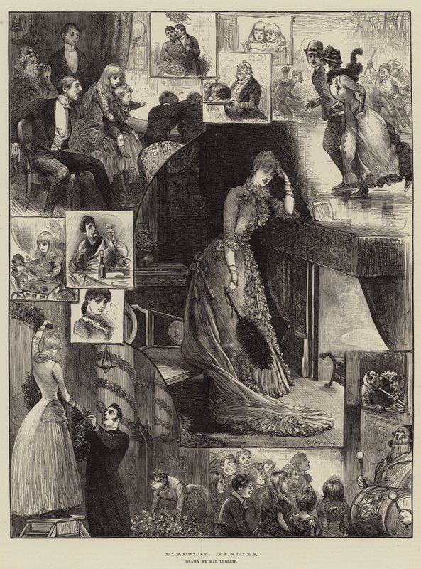 Kaminfantasien von Henry Stephen Ludlow