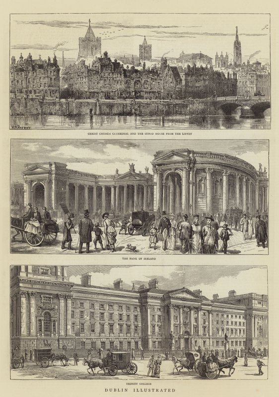 Dublin illustriert von Henry William Brewer