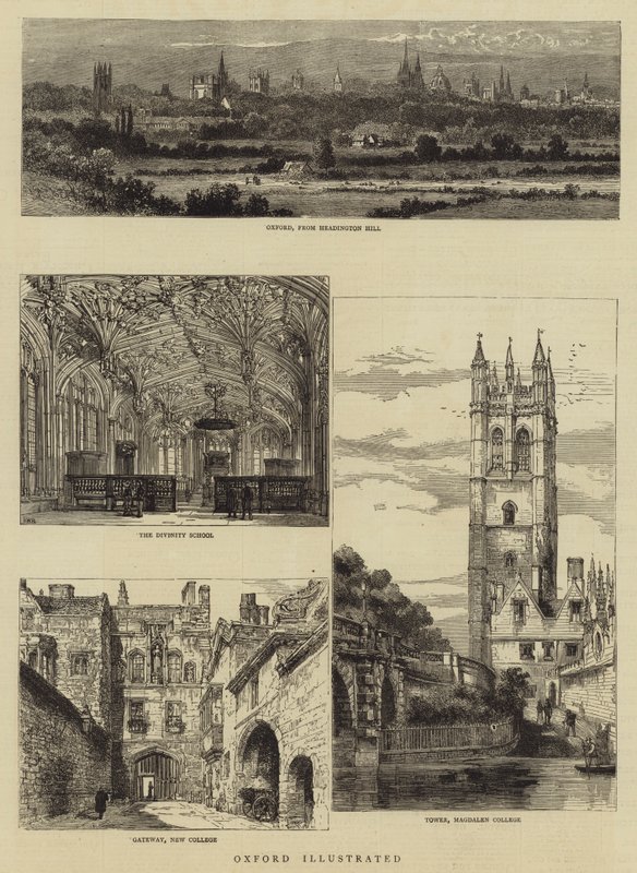 Oxford illustriert von Henry William Brewer
