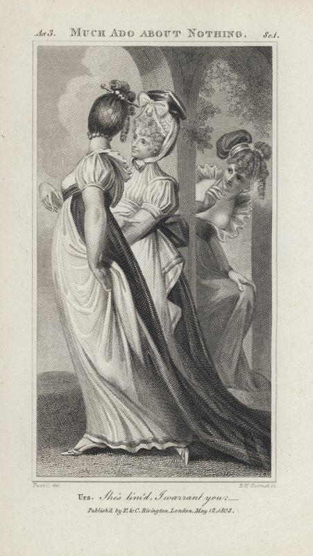 Illustration für Shakespeares Viel Lärm um nichts von Henry  Fuseli
