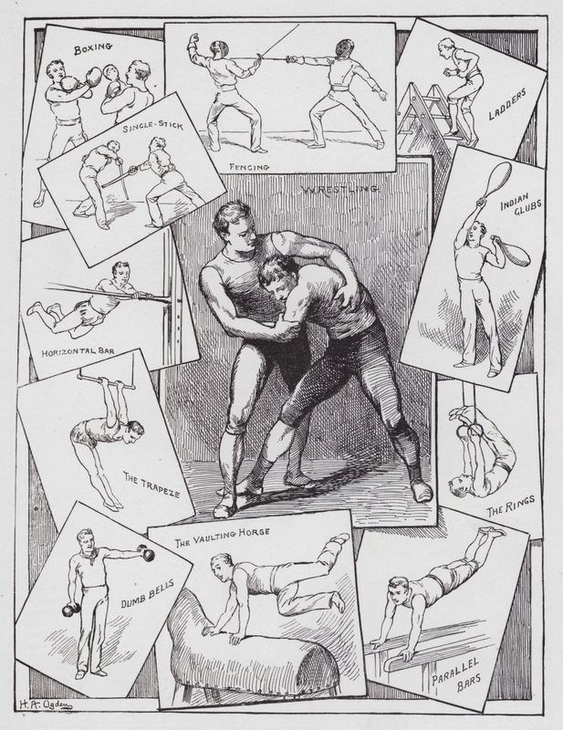 Übungen im Haus von Henry Alexander (after) Ogden