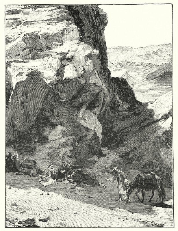 Schatten eines großen Felsens, nahe War Sabo von Henry Andrew Harper