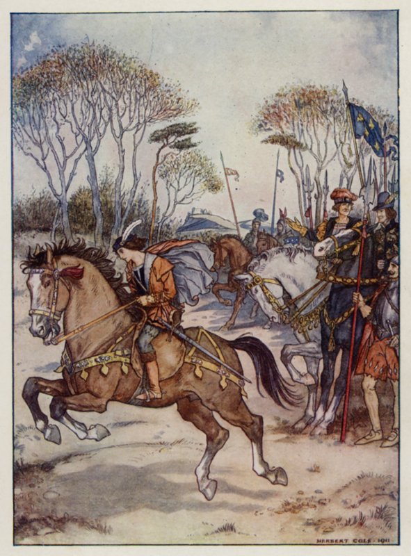 Eine feine Reitvorführung von Henry Cole