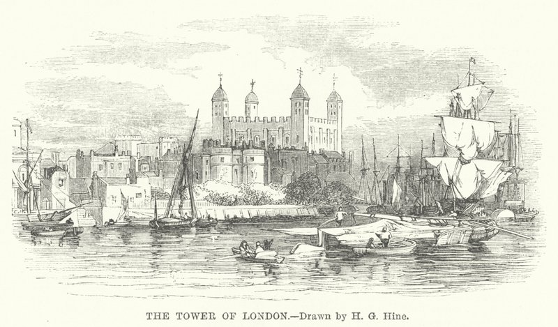 Der Tower of London von Henry George (after) Hine