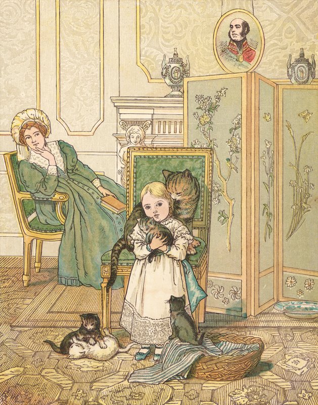 Die Prinzessin und ihre Kätzchen von Henry Hetherington Emmerson