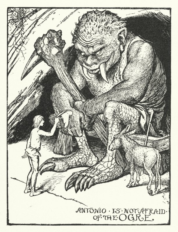 Antonio hat keine Angst vor dem Oger von Henry Justice Ford