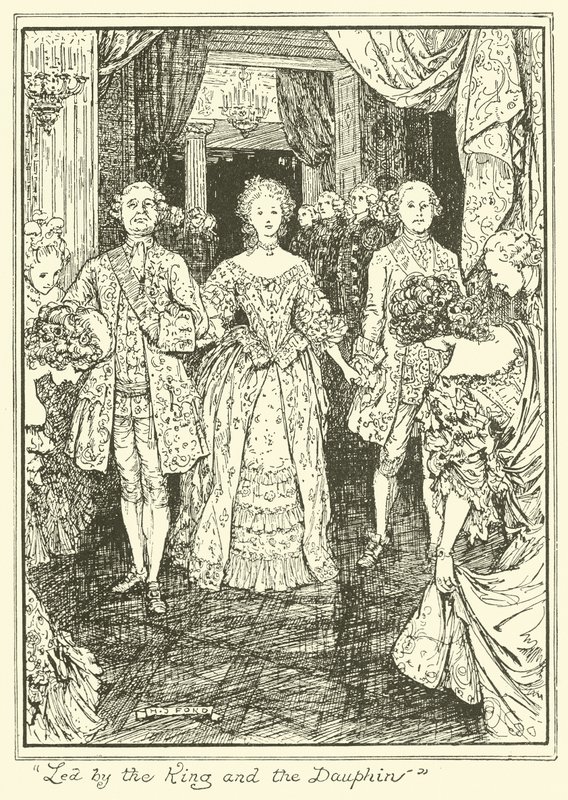 Geführt vom König und dem Dauphin von Henry Justice Ford