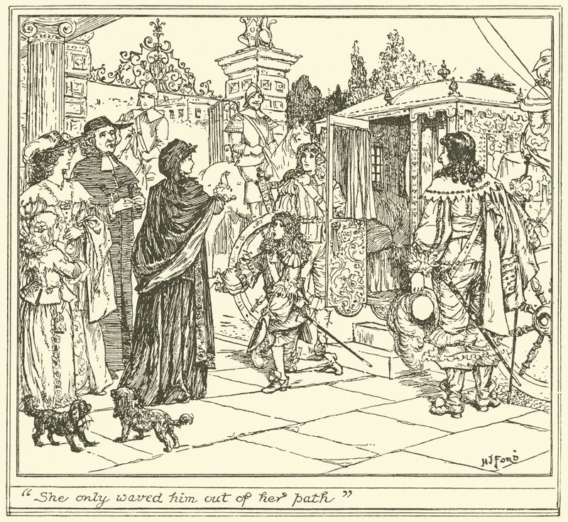 Sie winkte ihn nur aus ihrem Weg von Henry Justice Ford