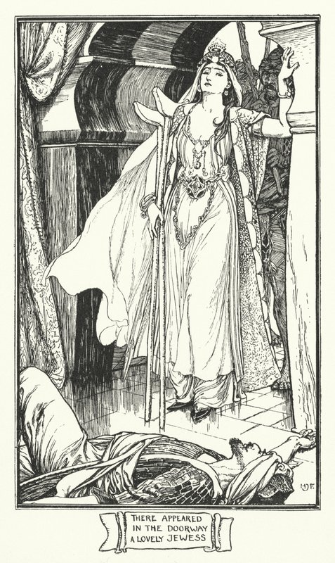 In der Tür erschien eine schöne Jüdin von Henry Justice Ford