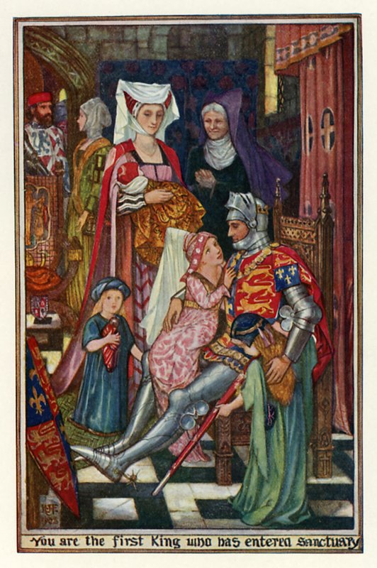 Du bist der erste König, der das Heiligtum betreten hat von Henry Justice Ford