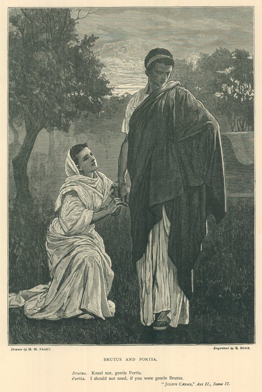 Illustration für Julius Caesar von Henry Marriott Paget