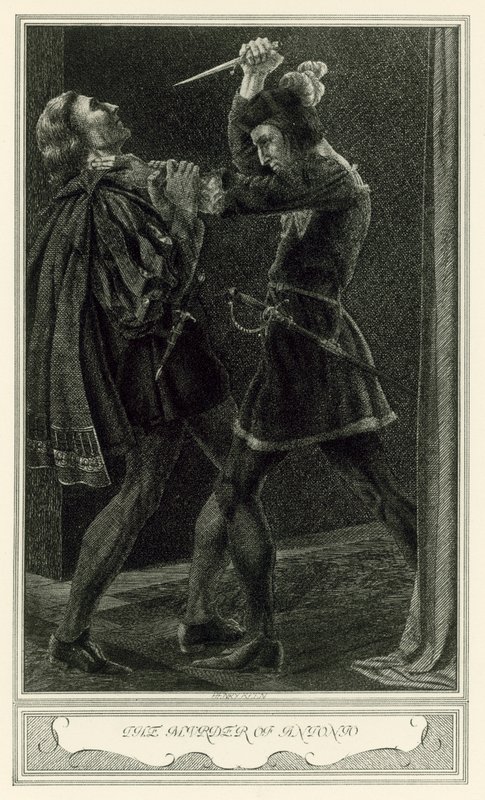 Die Herzogin von Malfi von John Webster: Der Mord an Antonio von Henry Weston Keen