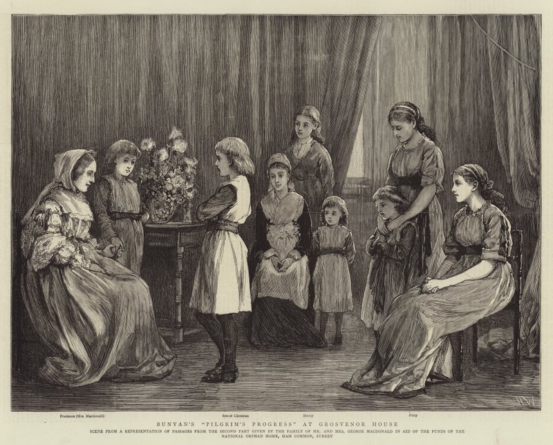 Bunyans Pilgerreise im Grosvenor House von Henry Woods