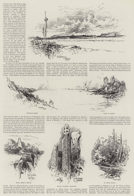 Ein Manx-Landspaziergang von Herbert Railton