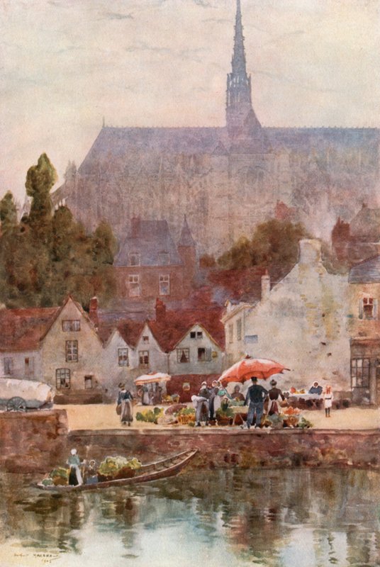 Die Uferpromenade, Amiens von Herbert Menzies Marshall
