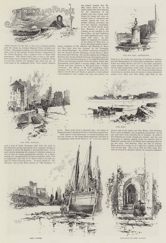 Ein Spaziergang auf der Isle of Man von Herbert Railton