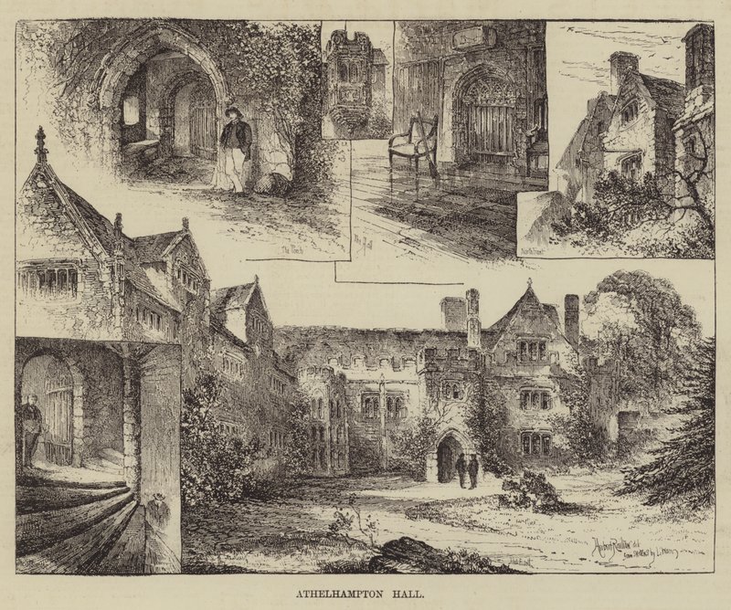 Athelhampton Hall von Herbert Railton