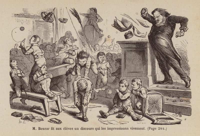 Illustration für Un Bon Petit Diable von Horace (after) Castelli