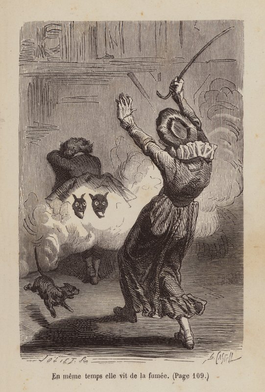 Illustration für Un Bon Petit Diable von Horace (after) Castelli