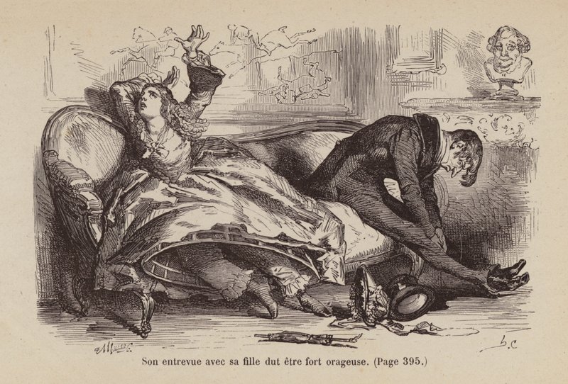 Illustration für Un Bon Petit Diable von Horace (after) Castelli