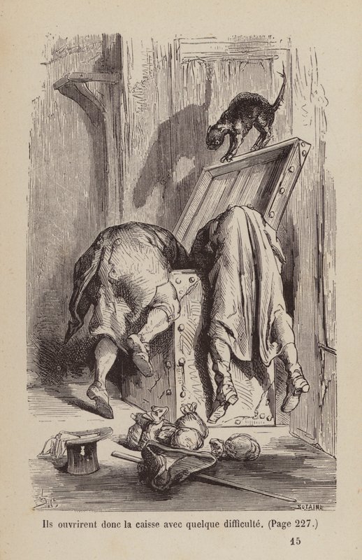 Illustration für Un Bon Petit Diable (Gravur) von Horace (after) Castelli