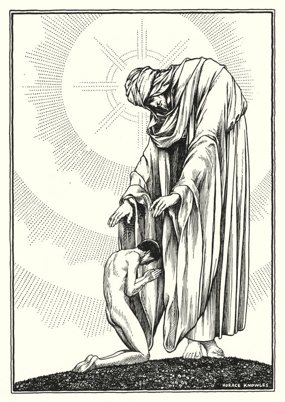 Illustration für Die Bergpredigt von Horace J. Knowles