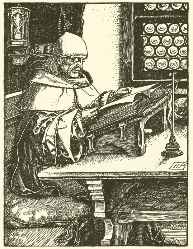Aus Otto von der Silberhand von Howard (after) Pyle