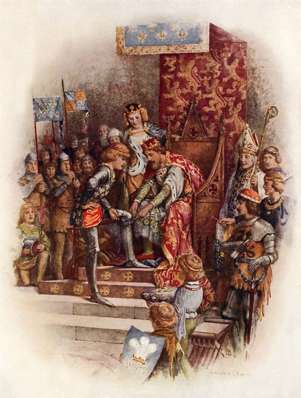 Edward, der Schwarze Prinz, und der Hosenbandorden von Howard Davie