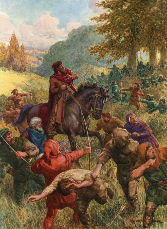 Die Rettung von Sir Richard of the Lea von Howard Davie