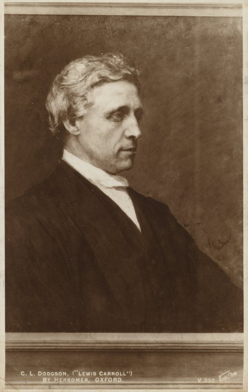 Lewis Carroll (1832-1898), englischer Schriftsteller von Hubert von Herkomer
