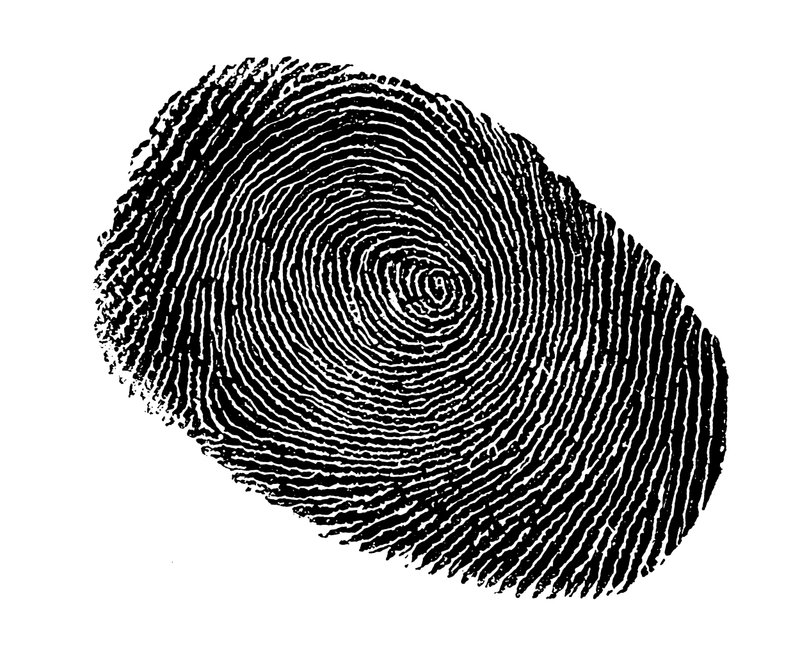 Fingerabdruck von Hugh Rowley: hochwertiger Kunstdruck