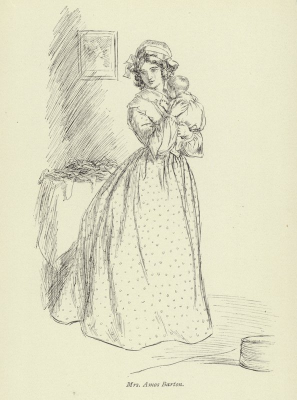 Illustration für Amos Barton von George Eliot von Hugh Thomson