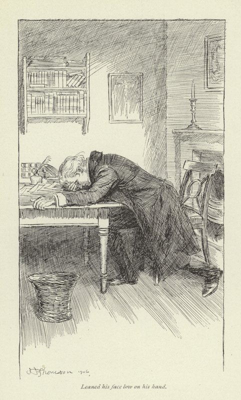 Illustration für Janets Reue von George Eliot von Hugh Thomson