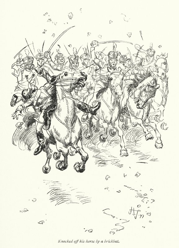 Illustration für Northanger Abbey von Jane Austen von Hugh Thomson