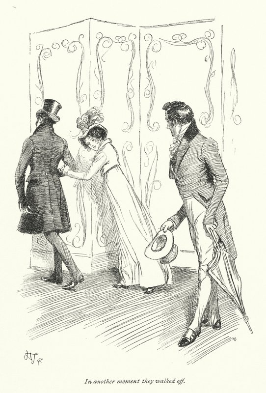 Illustration für Überredung von Jane Austen von Hugh Thomson