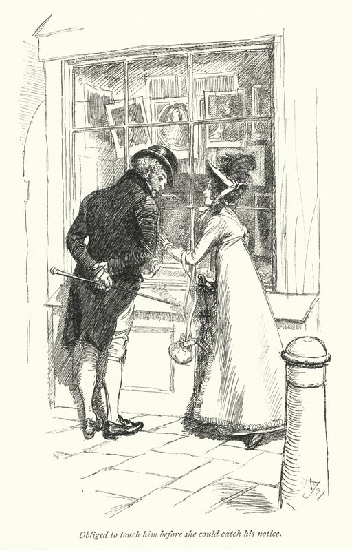 Illustration für Überredung von Jane Austen von Hugh Thomson