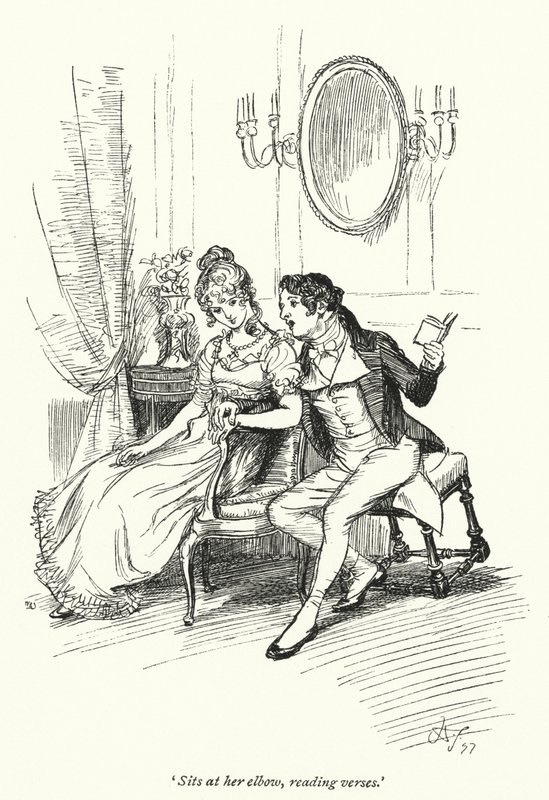 Illustration für Überredung von Jane Austen von Hugh Thomson