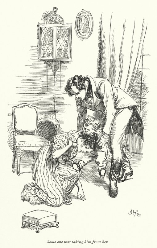 Illustration für Überredung von Jane Austen von Hugh Thomson