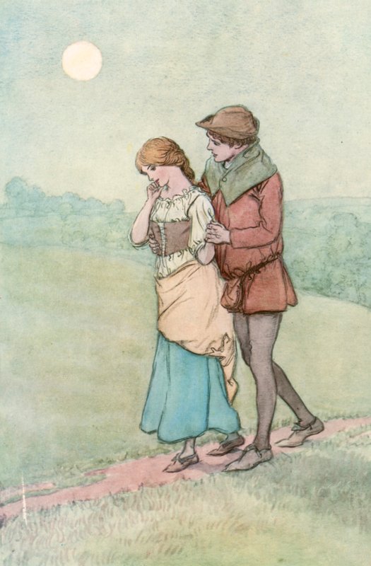 Illustration für Shakespeares Wie es euch gefällt von Hugh Thomson