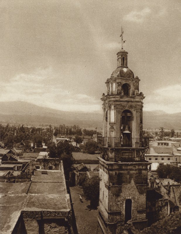 Mexiko: Kirche von Xochimilco von Hugo Brehme