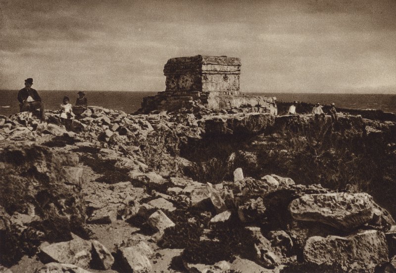 Mexiko: Isla de las Mujeres, Yucatan von Hugo Brehme