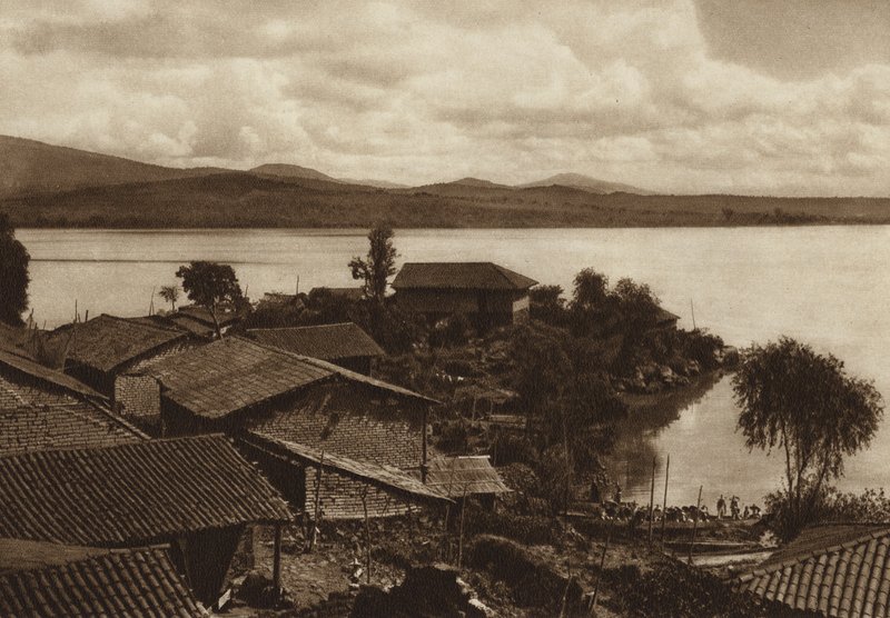 Mexiko: Laguna de Patzcuaro, Insel Xanicho von Hugo Brehme