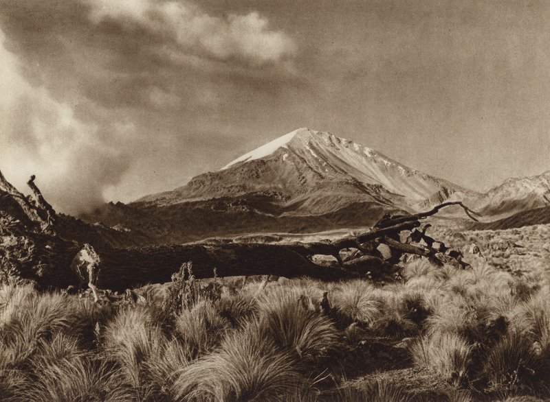 Mexiko: Pico de Orizaba, Bundesstaat Puebla von Hugo Brehme