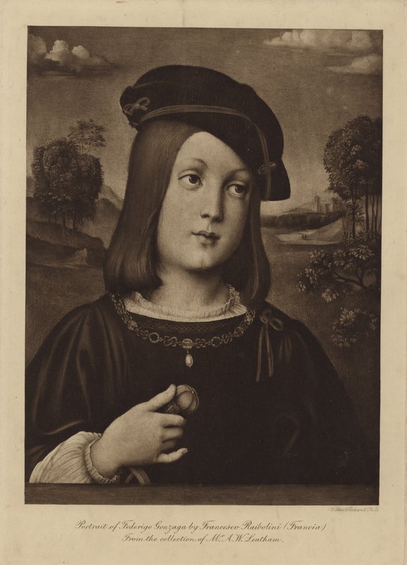Porträt von Federigo Gonzaga von Il Francia