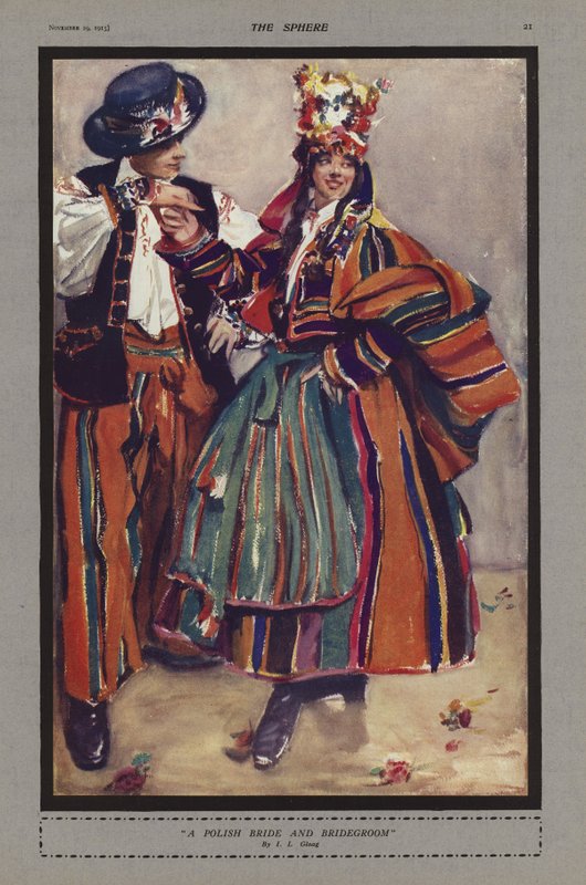 Eine polnische Braut und Bräutigam von Isobel Lilian Gloag
