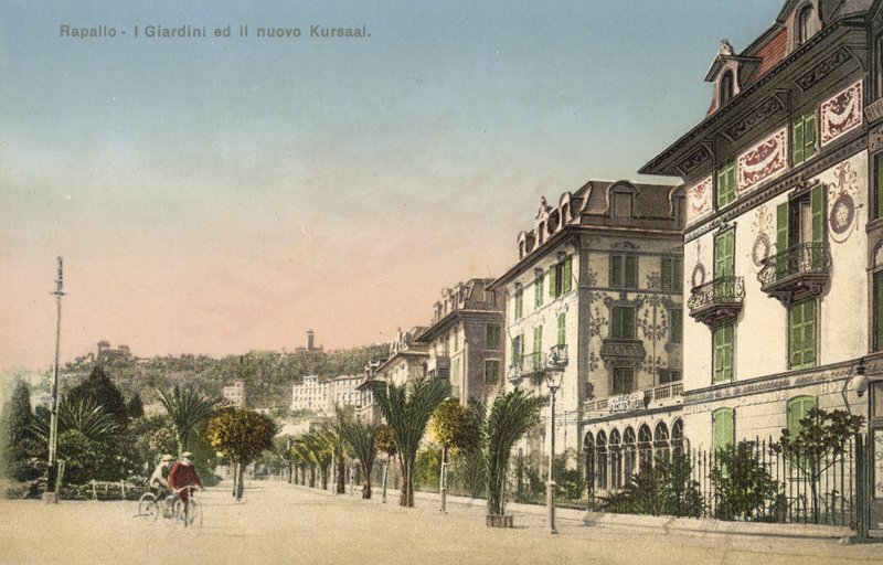 Rapallo, I Giardini Ed Il Nuovo Kursaal von Italian Photographer