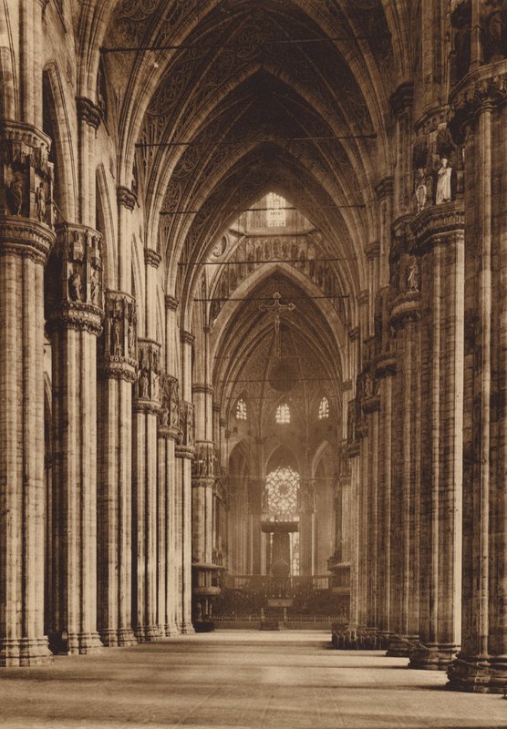 Duomo di Milano: Innenraum, Hauptschiff von Italian Photographer