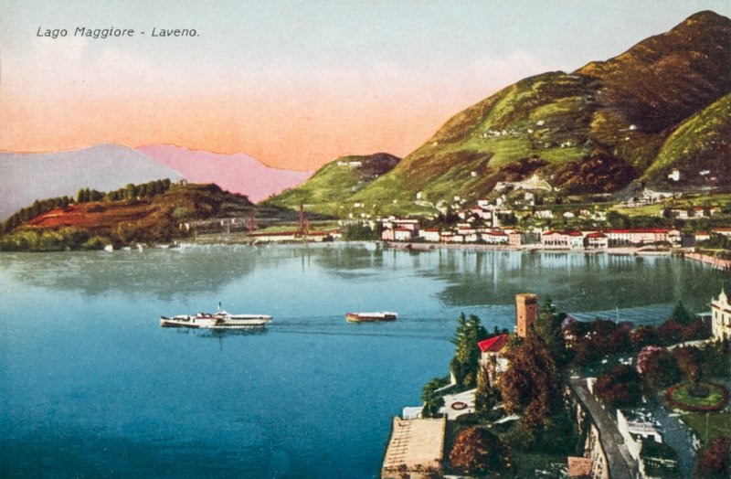 Lago Maggiore, Laveno von Italian Photographer
