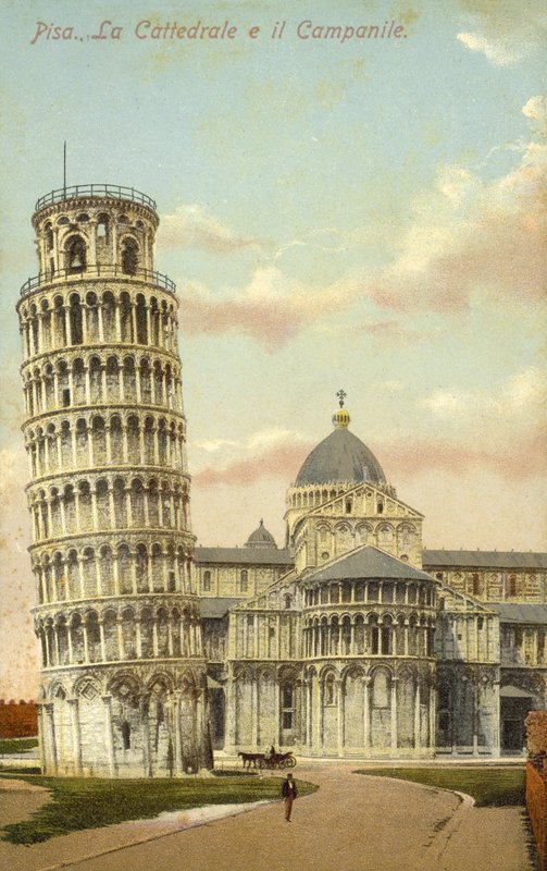 Schiefer Turm von Pisa und Pisa-Kathedrale von Italian Photographer