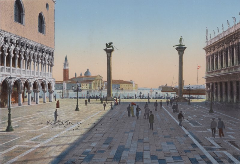Venedig, Piazzetta San Marco und die zwei Säulen von Italian Photographer